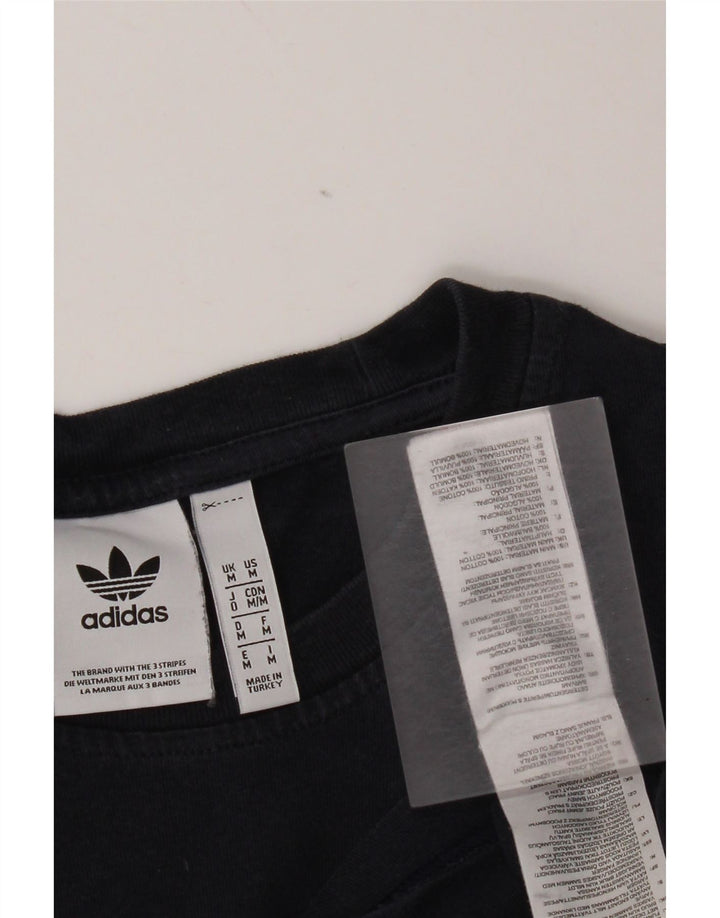 Adidas T-Shirt Homme Top Bleu Marine Moyen Coton