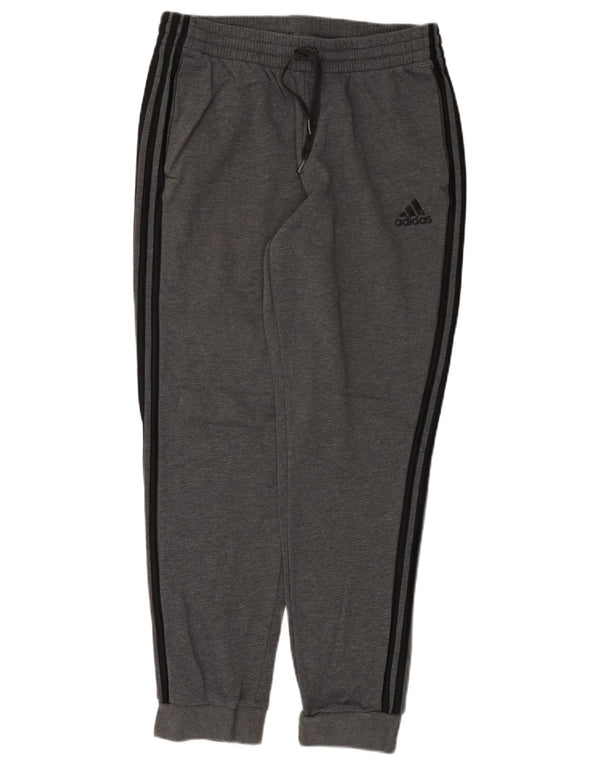 ADIDAS Pantalon de survêtement pour hommes Joggers Large Gris Coton