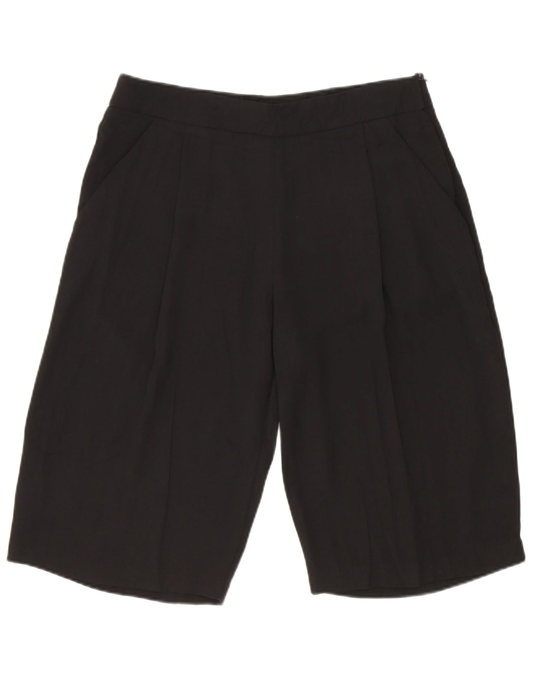 Zara Short décontracté pour femme XS W24 Noir Polyester