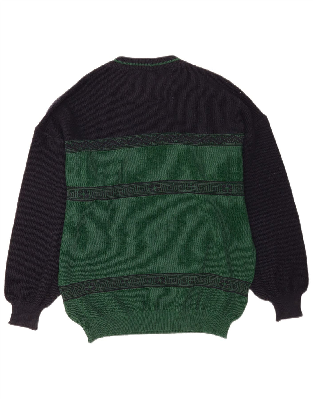 Il Granchio Pull Col Ras du Cou Homme Vert Moyen Colourblock