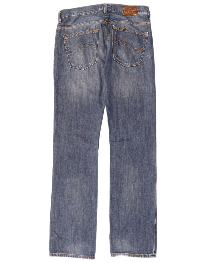 Lee Jean Droit Knox W33 L36 Homme Bleu Coton