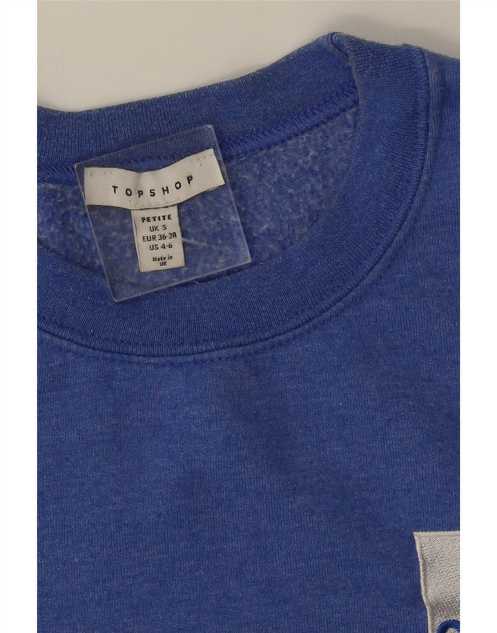 TOPSHOP Petite Sweat-Shirt Homme Bleu