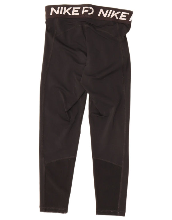 Nike Legging Capri Dri Fit Graphic pour femme UK 10 Petit Noir