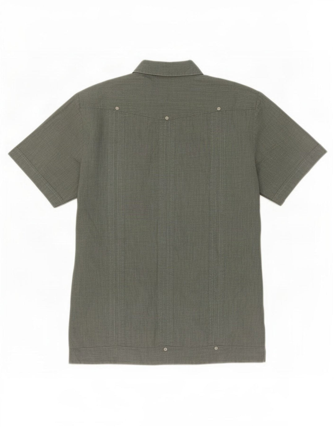 Romani Chemise à manches courtes pour hommes Grand vert Paisley Polyester