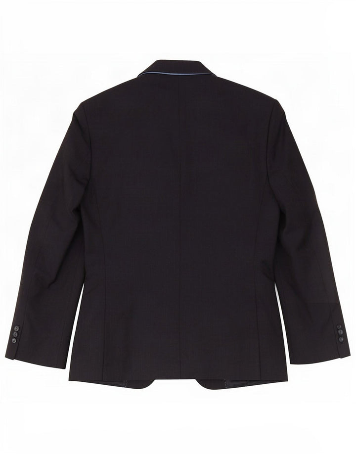 Marks & Spencer Veste blazer à 2 boutons pour homme UK 38 en laine bleu marine moyen
