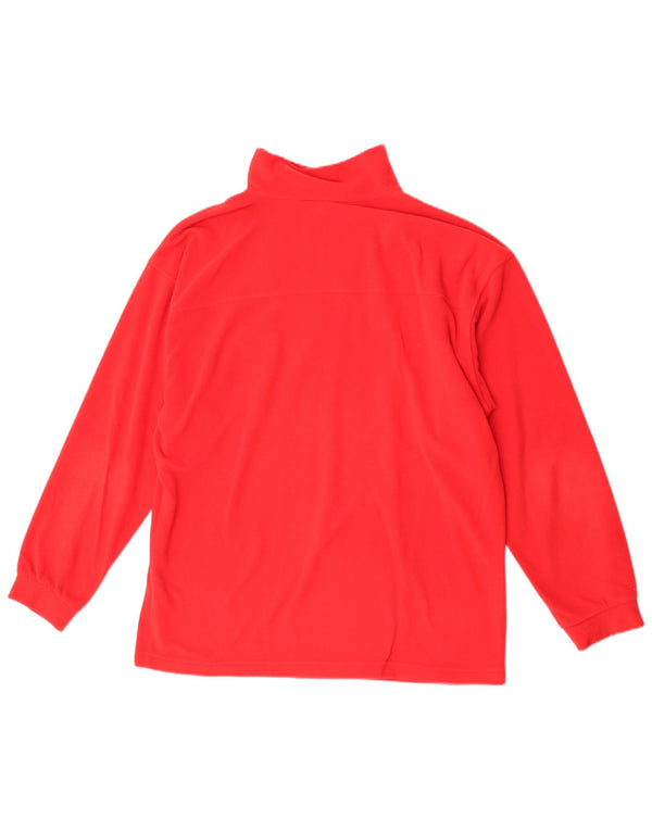 Schoffel Pull Polaire Col Zippé Homme Rouge Moyen