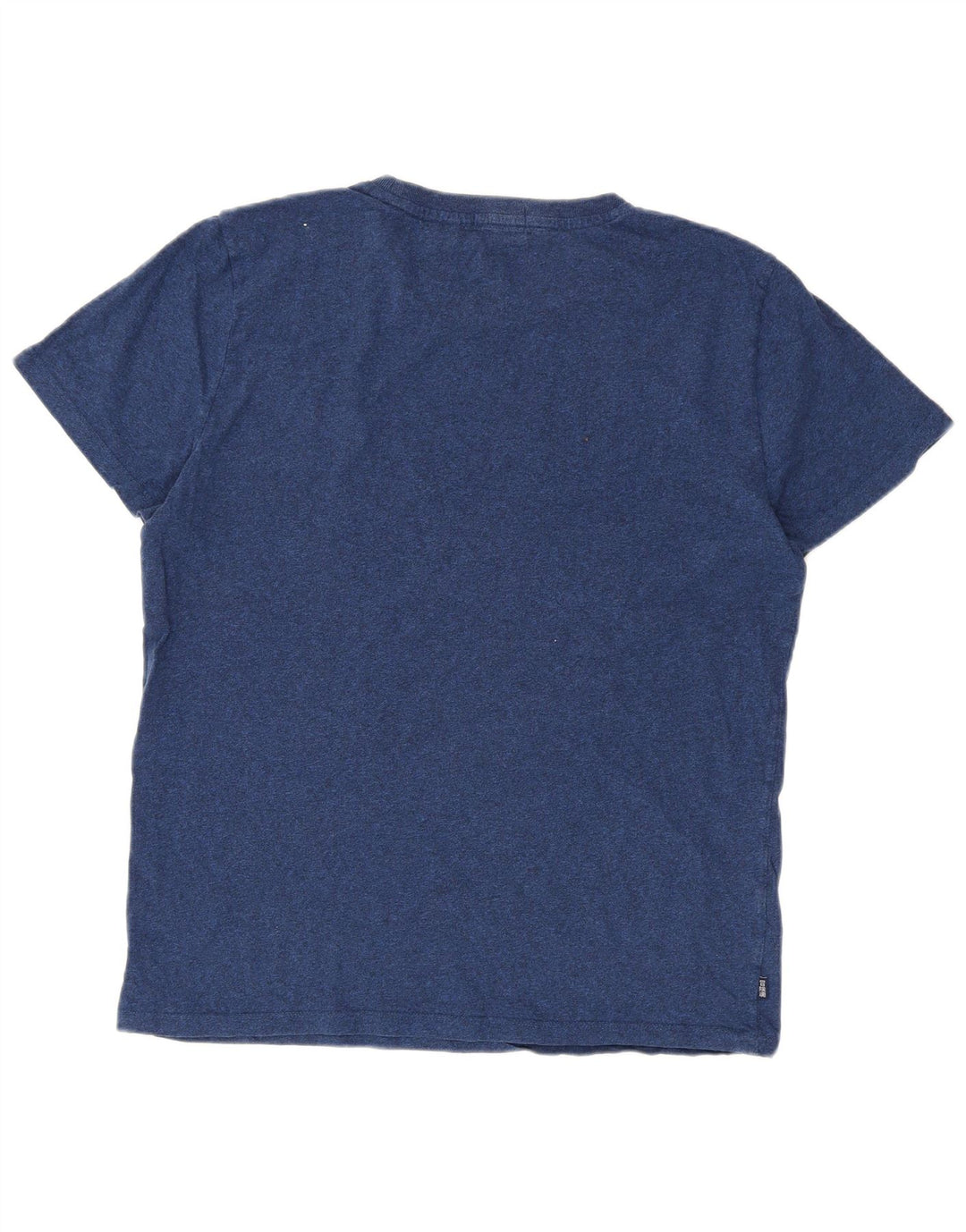 Superdry T-Shirt Homme Top XL Bleu Marine Coton