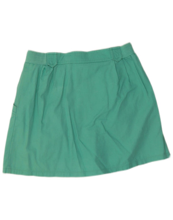 Adidas Mini jupe femme UK 10 Small W26 coton vert