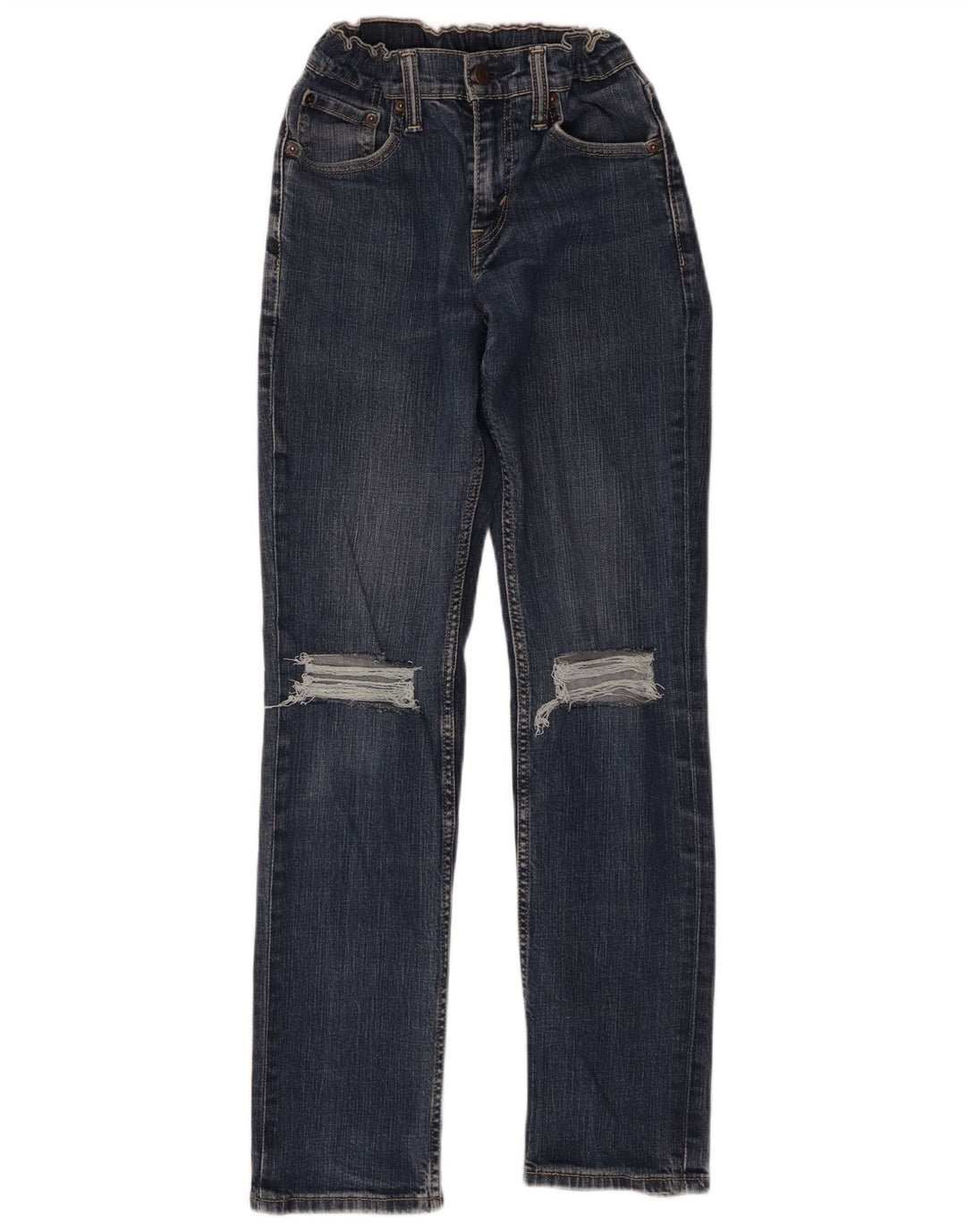 Levi's Jean Slim 511 Distressed W29 L29 Homme Bleu Coton