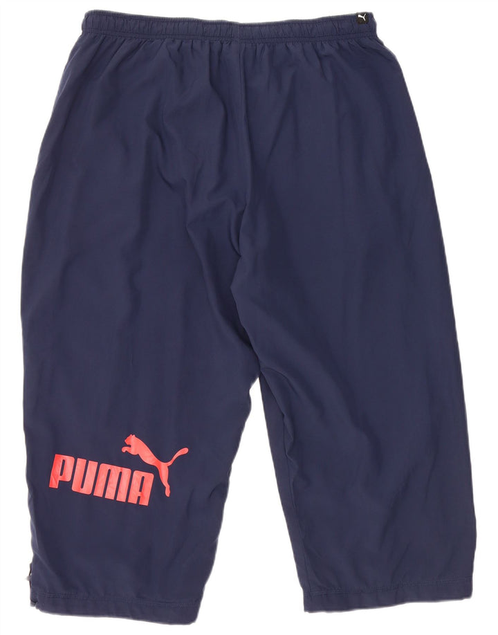PUMA Bermuda Graphique Sport Homme XL Bleu Marine Polyester