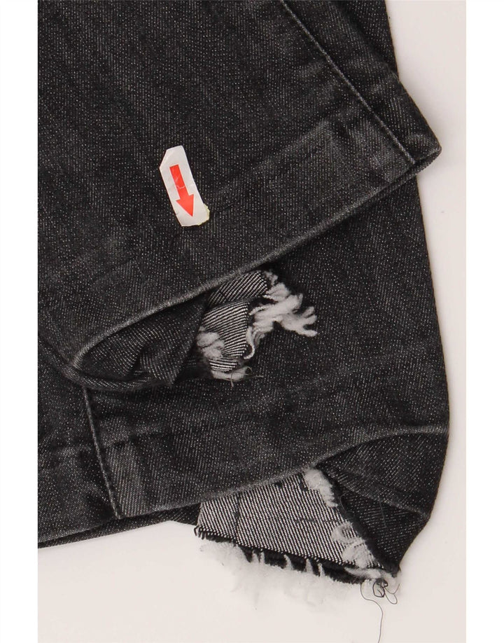 Guess Jean Slim Crop Femme W29 L26 Gris