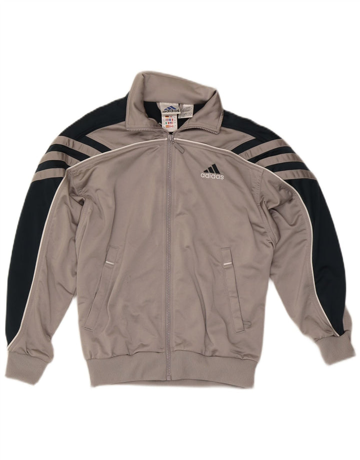 Adidas Veste de Survêtement Graphique Garçon 13-14 Ans Gris Colorblock