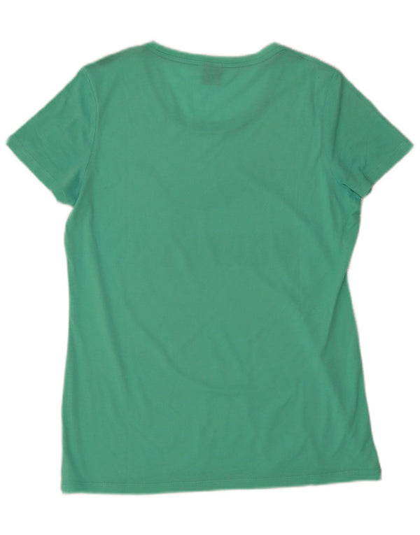 Puma T-shirt graphique pour femme UK 14 Large Vert