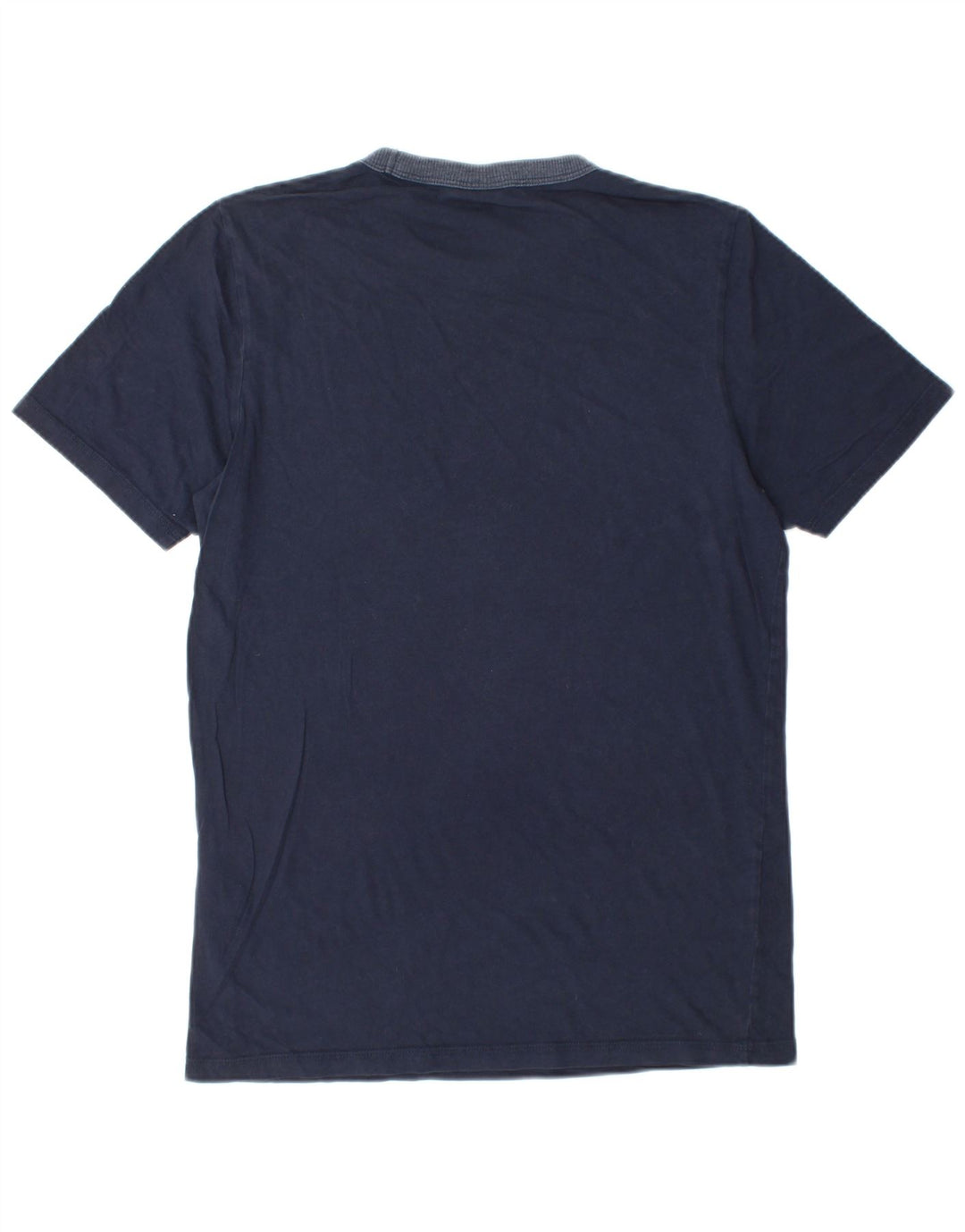 JACK & JONES T-Shirt Graphique Homme Bleu Marine Moyen Coton