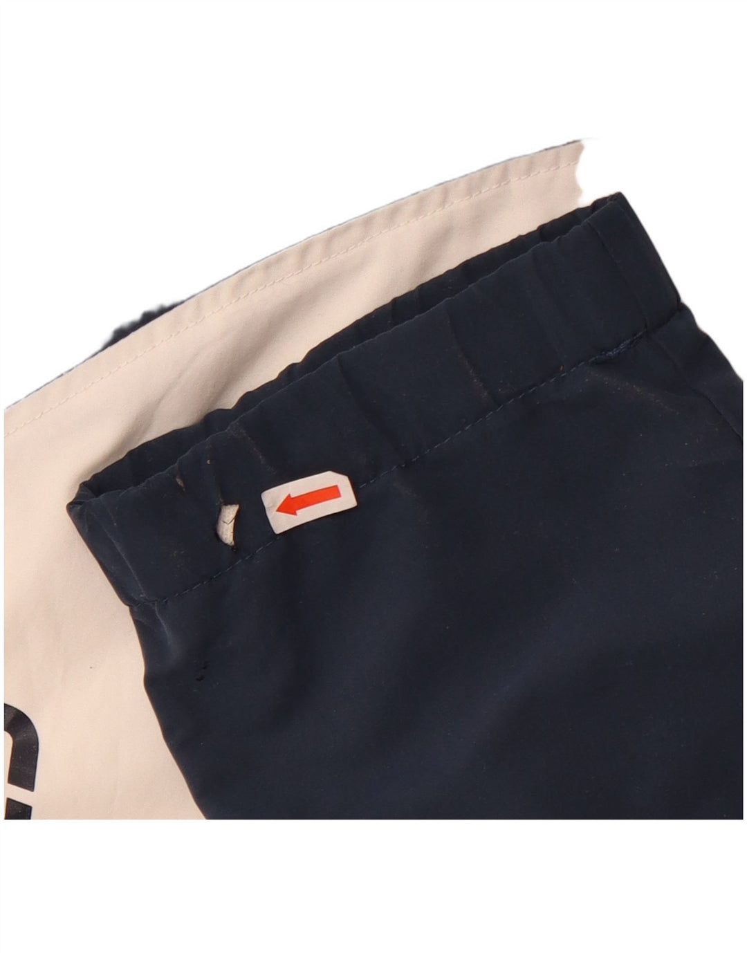 Asics Veste de survêtement graphique pour hommes, grand, blanc, color block, polyester