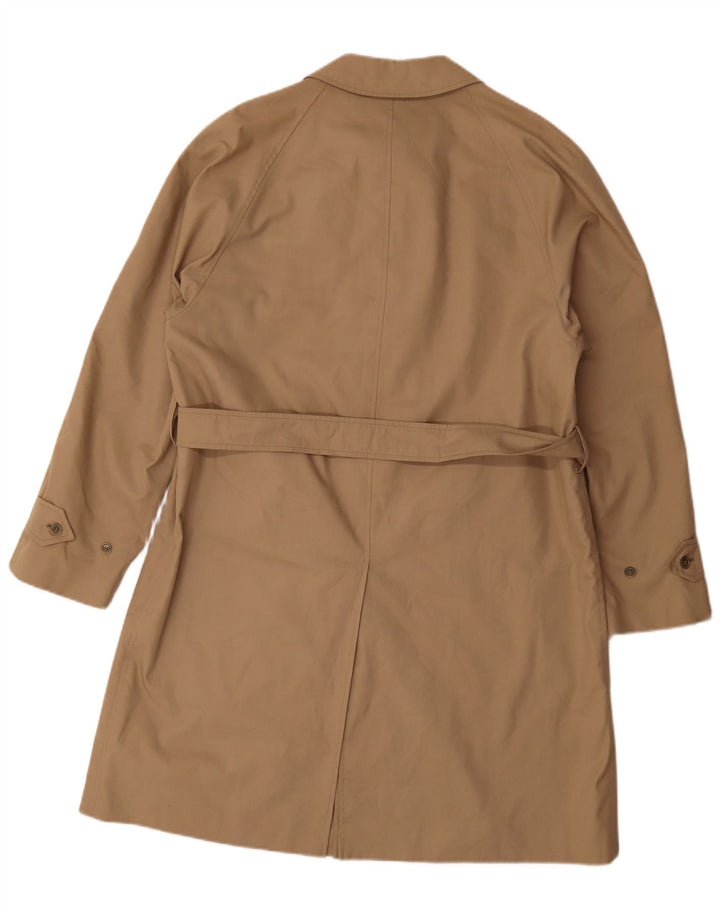 Trench-Coat Vintage Homme IT 48 Polyester Beige Moyen