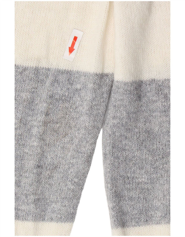 Crew Clothing Pull à col rond pour femme UK 12 Medium Off White