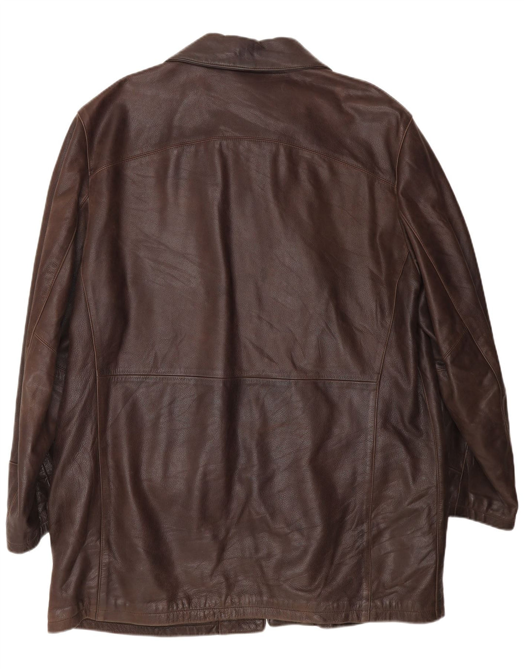Stewart Manteau en cuir pour homme UK 44 2XL Cuir marron
