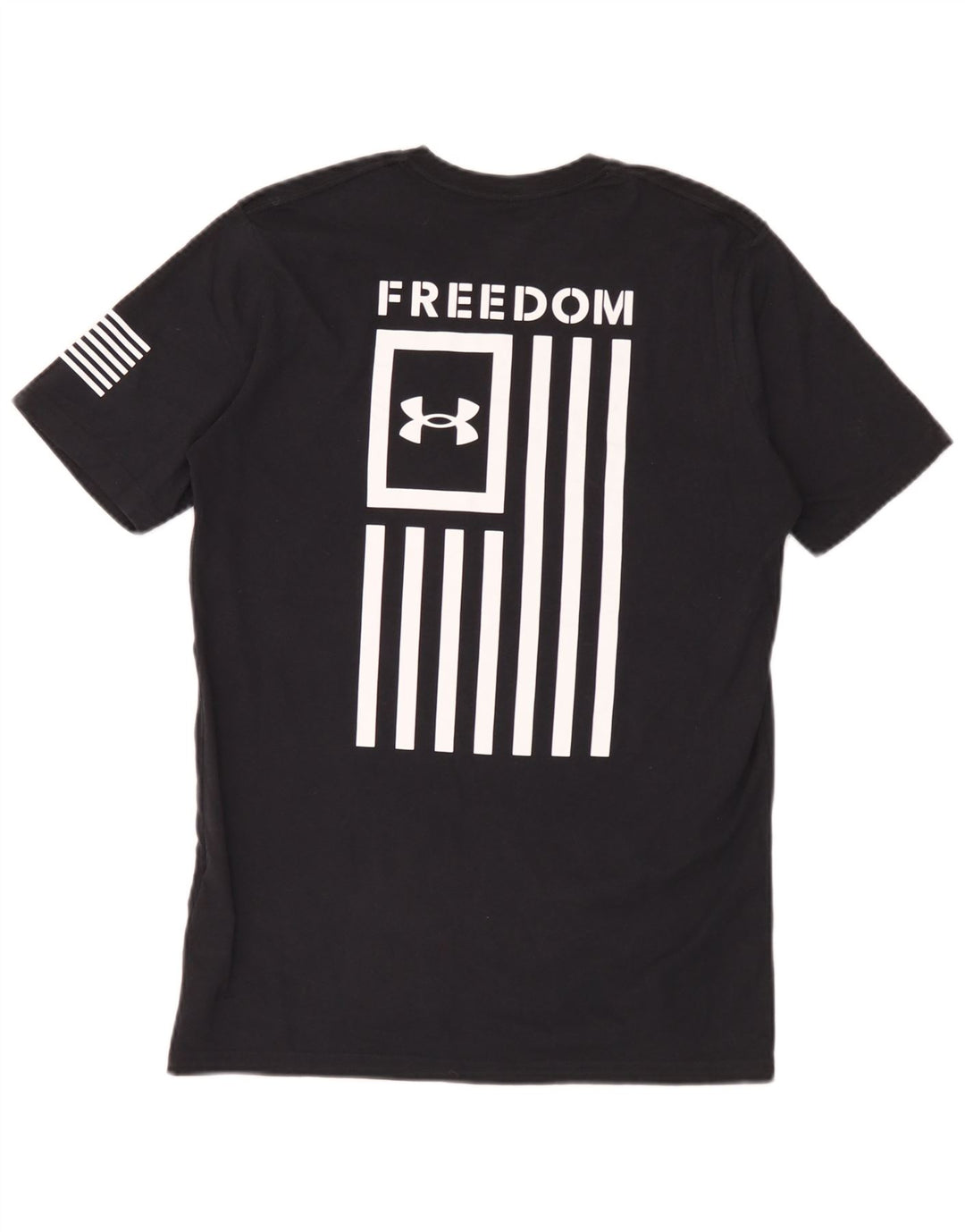 Under Armour T-Shirt Graphique Homme Petit Noir Coton