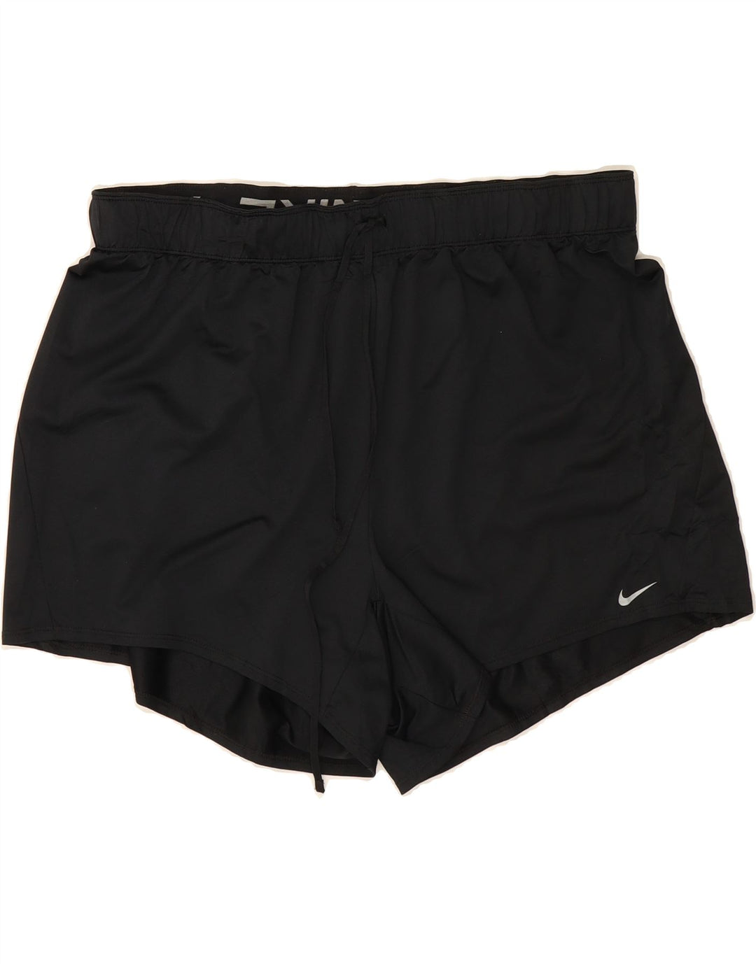 NIKE Womens Sport Shorts UK 18 XL Black Polyester Vintage Nike and Second-Hand Nike from Messina Hembry 