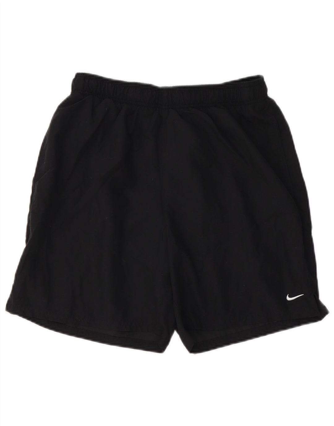 NIKE Short de sport pour femme UK 12 Medium Noir Polyester