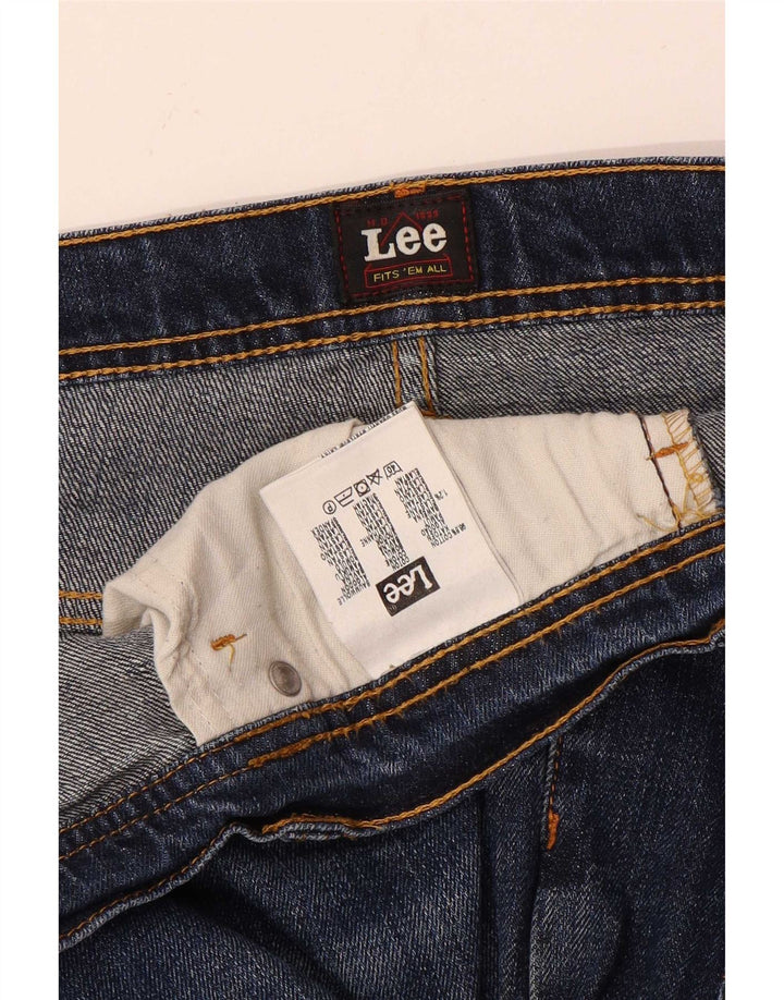 Lee Jean Droit Brooklyn W40 L27 Homme Bleu Coton