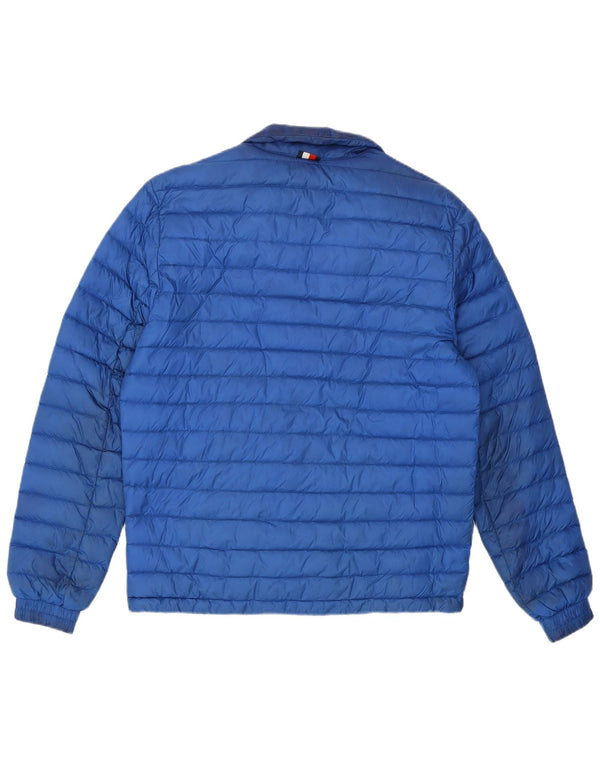 Tommy Hilfiger Veste matelassée pour homme UK 36 Small Bleu Polyamide