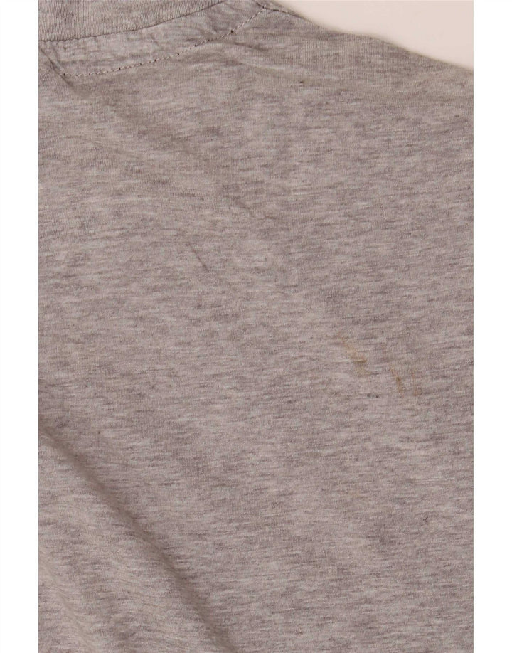 Converse T-Shirt Graphique Homme XL Gris Moucheté Coton