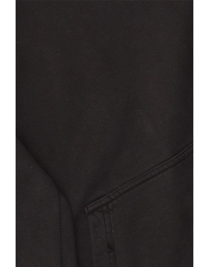 Nike Pull à capuche pour homme en coton noir moyen