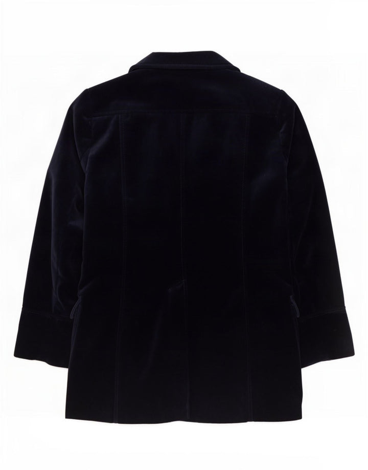 Valentino Manteau croisé femme taille 42 petit bleu marine