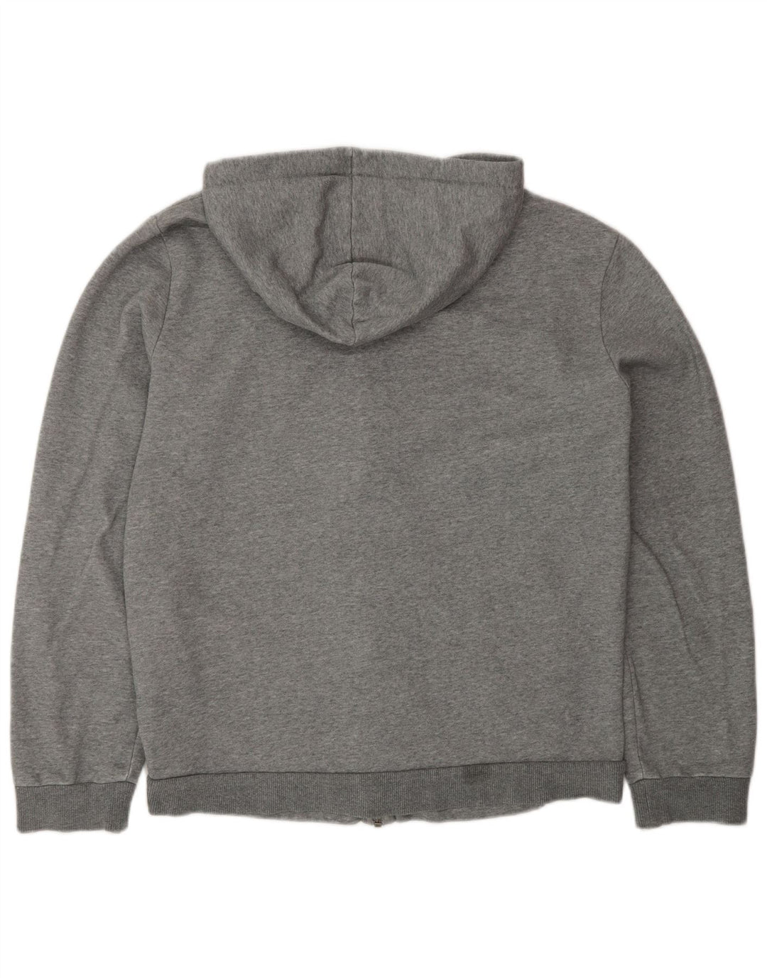 Puma Sweat à Capuche Zippé Homme Gris Moyen Colourblock Cotton