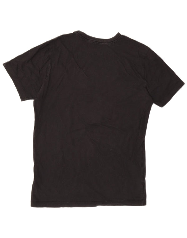 Nike T-shirt graphique pour homme en coton noir Taille S