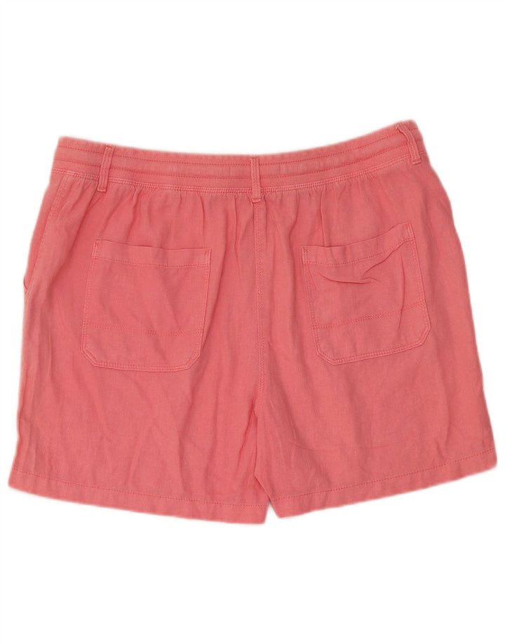 Marks & Spencer Short pour femme UK 14 Large W34 Lin rose