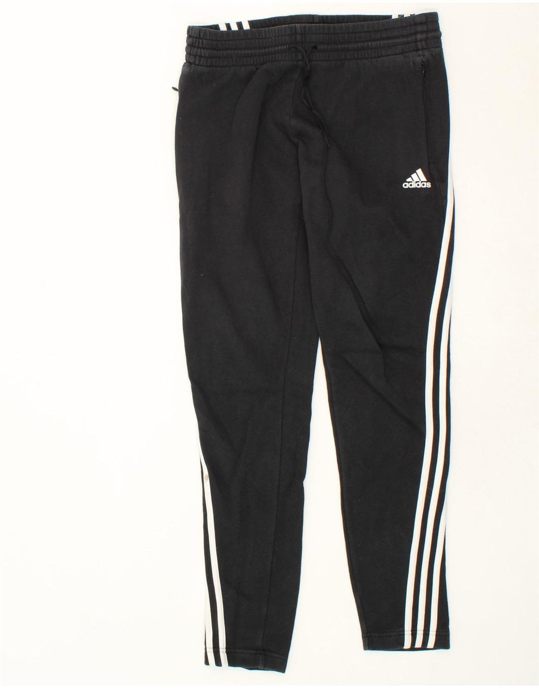 ADIDAS Womens Tracksuit Trousers UK 8/10 Small  Black Vintage Adidas and Second-Hand Adidas from Messina Hembry 