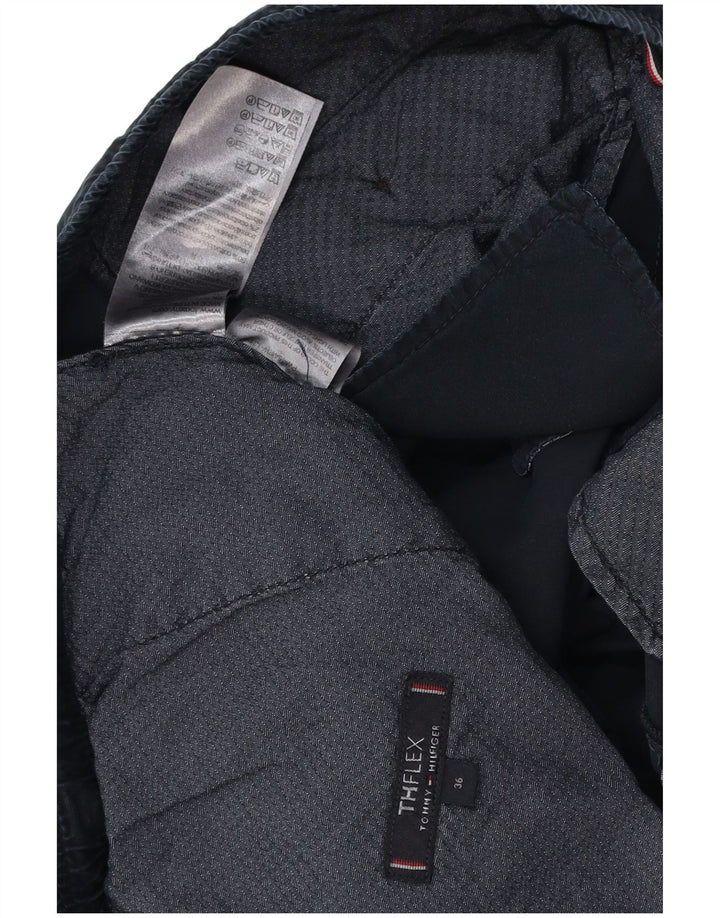 TOMMY HILFIGER Short Chino Homme W36 Large Bleu Marine Coton