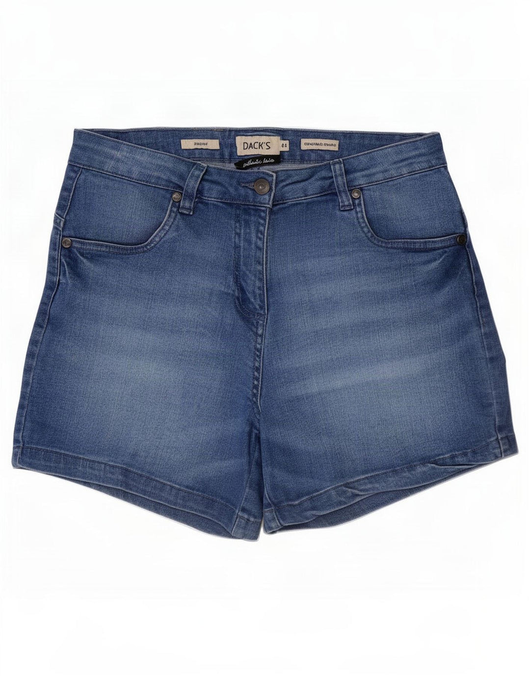 Dack's Short en Jean Femme IT 44 Medium W30 Bleu Coton