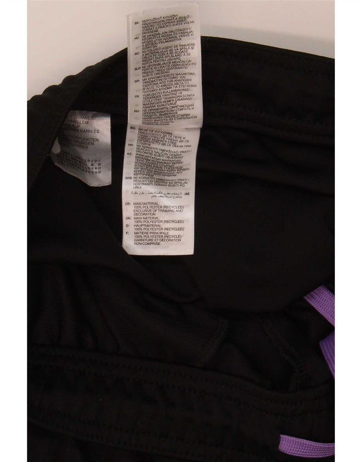 Adidas Pantalon de survêtement pour femme UK 12/14 Medium Noir Polyester