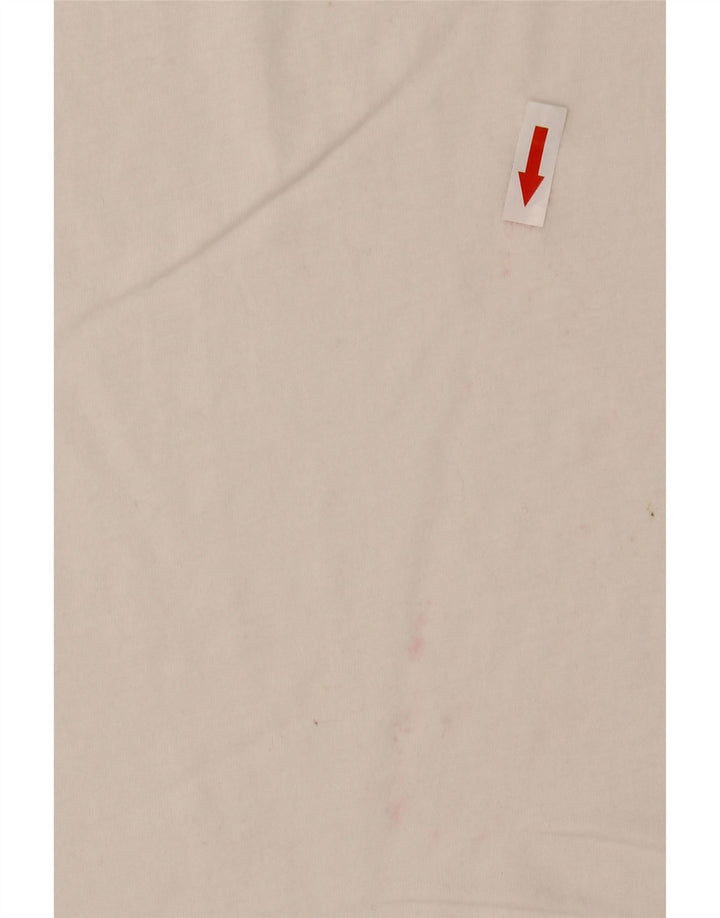 Replay T-Shirt Graphique Homme Blanc Moyen