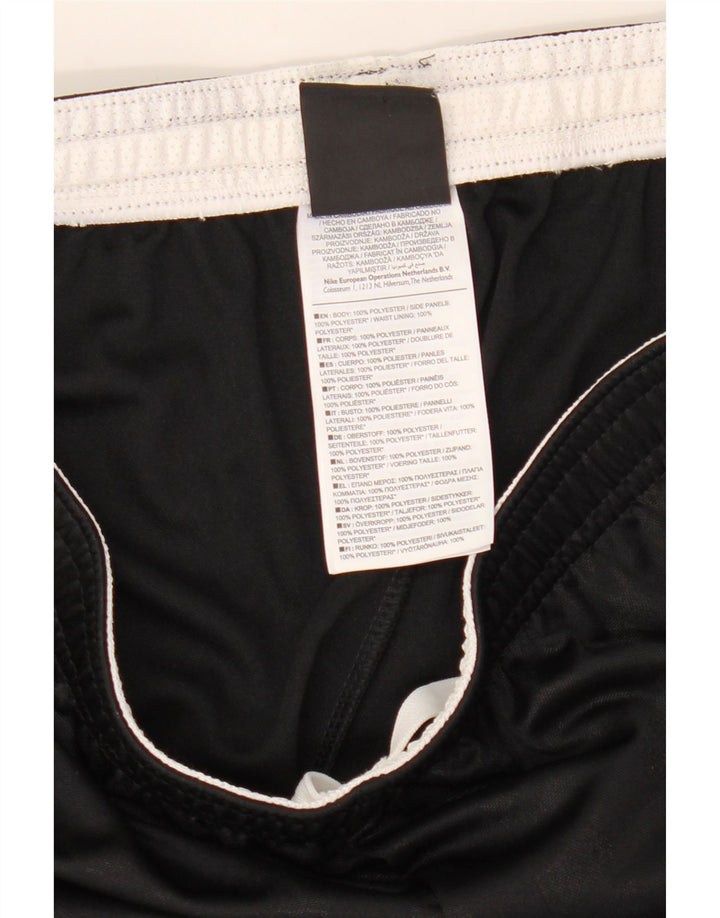 Nike Short de sport Dri Fit pour homme en polyester color block noir moyen