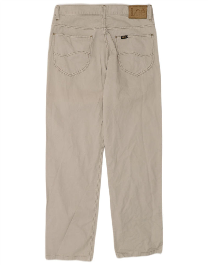 Lee Jean droit Chicago homme W34 L30 coton blanc