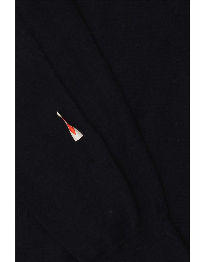 Marks & Spencer Pull col zippé homme bleu marine moyen acrylique