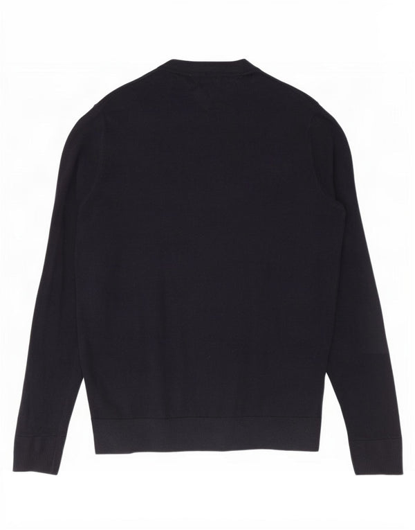 Tommy Hilfiger Pull à col rond pour homme XL Bleu marine Coton