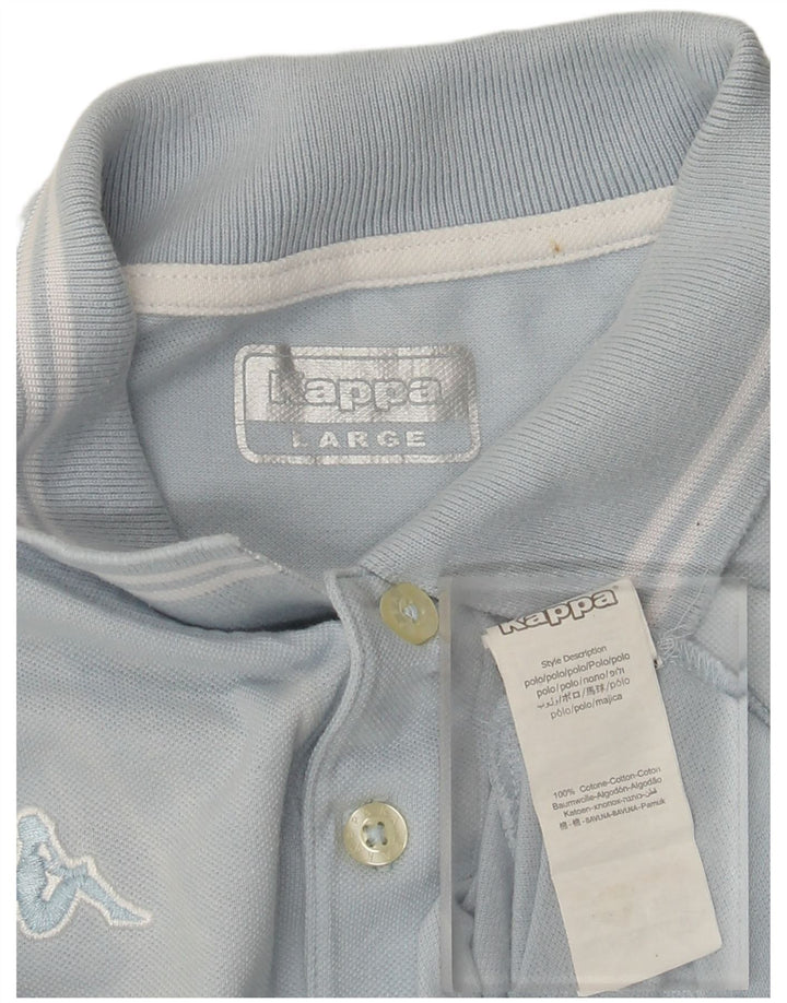 Kappa Polo Homme Grand Bleu Coton
