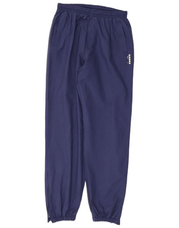 Diadora Pantalon De Survêtement Homme Joggers Large Bleu Marine Polyester