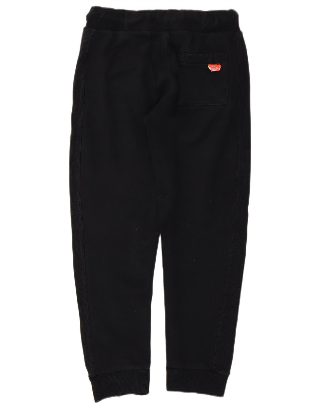 Superdry Pantalon De Survêtement Joggers UK 14 Medium Noir Coton Femme