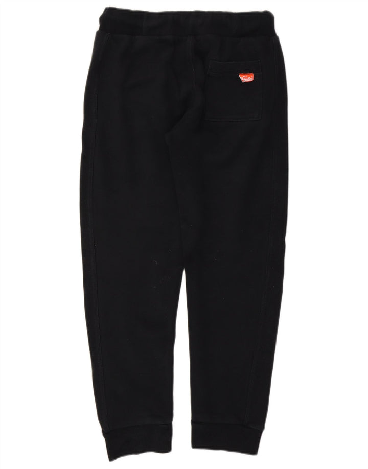 Superdry Pantalon De Survêtement Joggers UK 14 Medium Noir Coton Femme