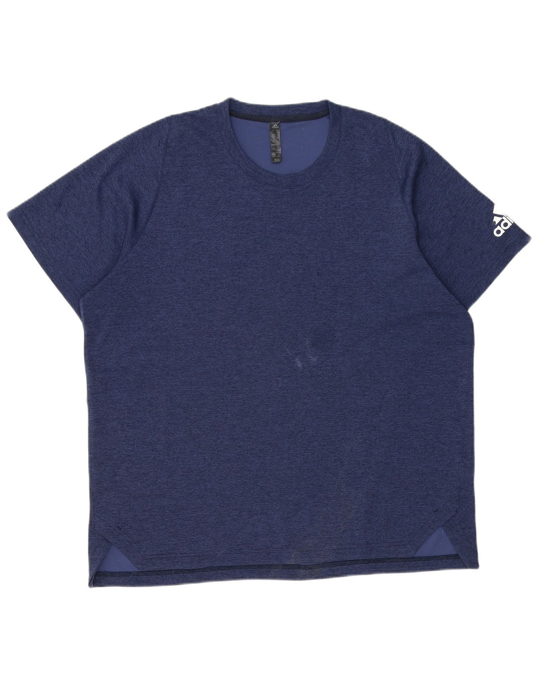 Adidas T-Shirt Homme Top XL Bleu Marine Polyester
