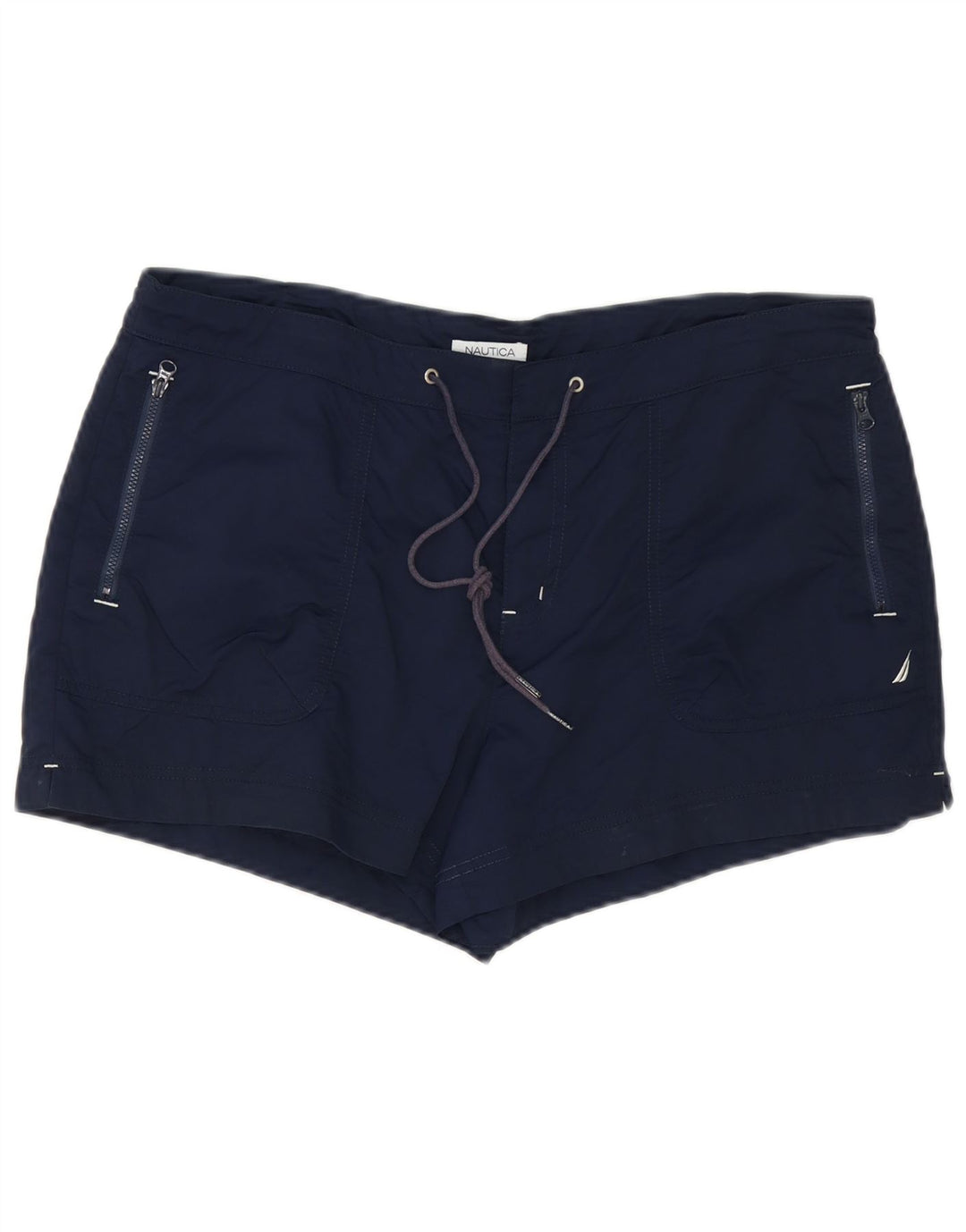 Nautica Short de bain homme grand nylon bleu marine