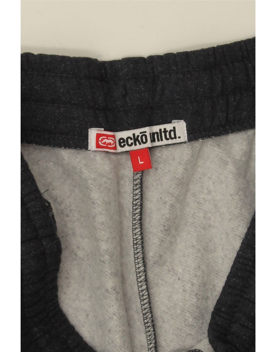 Ecko Unltd Short de sport graphique pour homme en polyester bleu marine Taille L