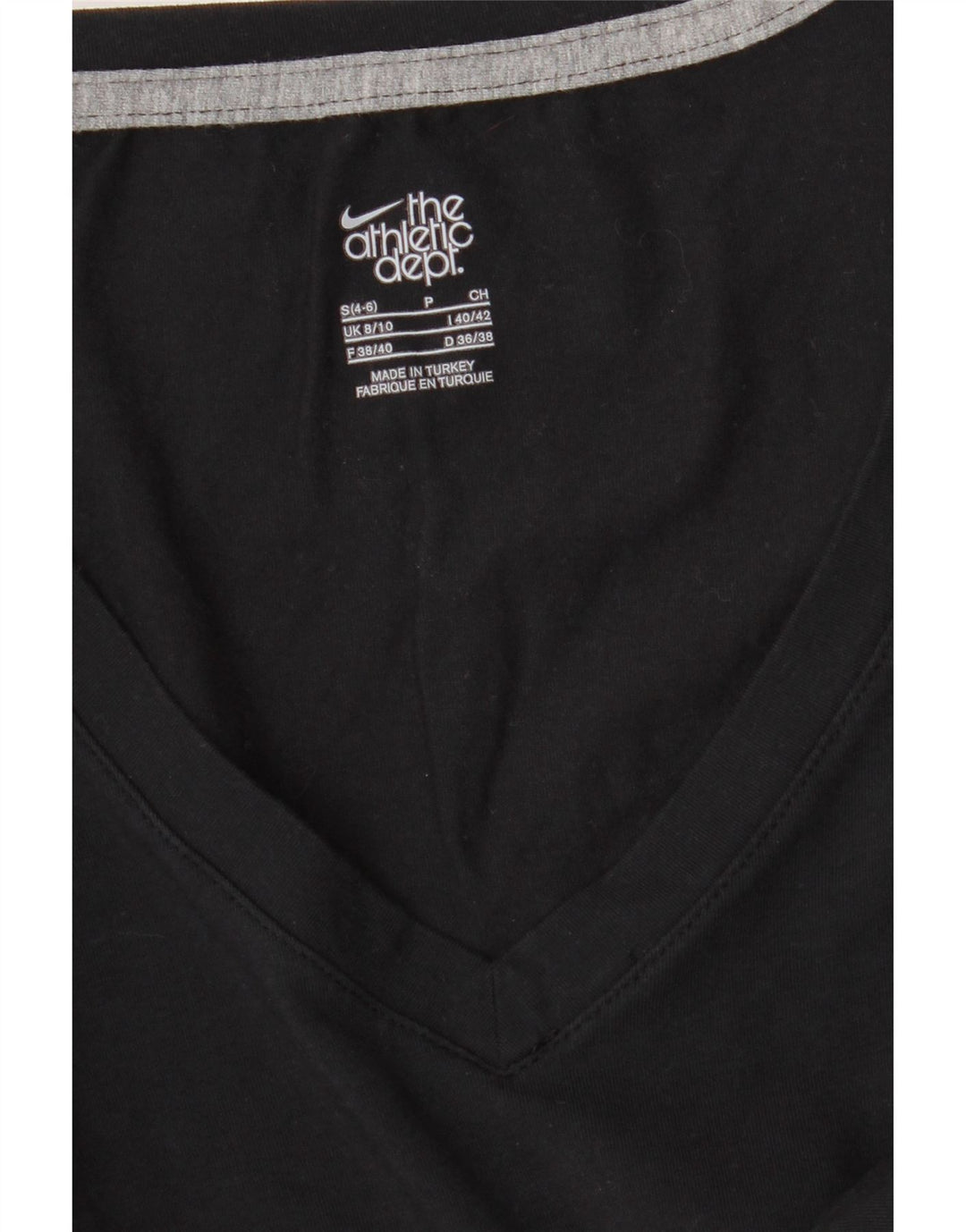 Nike Haut à manches longues pour femme UK 8/10 Small Noir